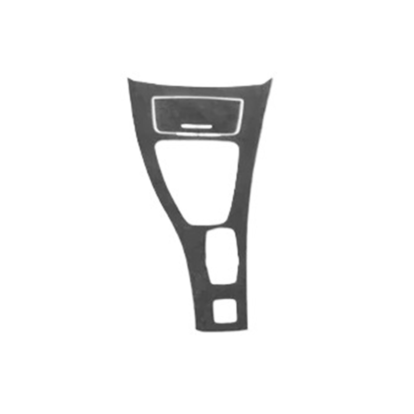 FWNERGUL Mittelkonsolengetriebe Kompatibel for BMW 3er E90 E92 E93 Auto-Innenverkleidung aus Schalttafelabdeckung Zubehör(LHD Style E) von FWNERGUL