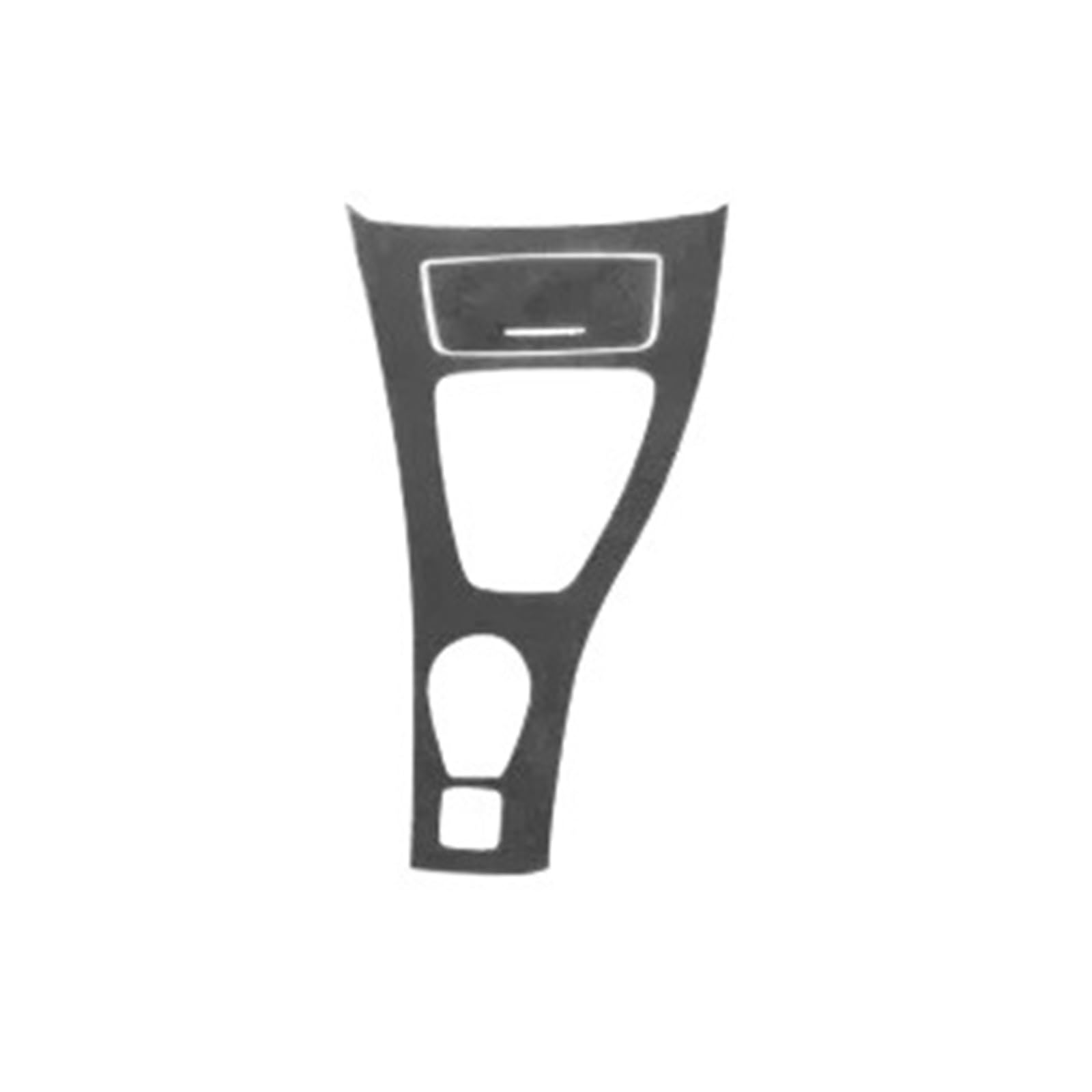 FWNERGUL Mittelkonsolengetriebe Kompatibel for BMW 3er E90 E92 E93 Auto-Innenverkleidung aus Schalttafelabdeckung Zubehör(RHD Style C) von FWNERGUL