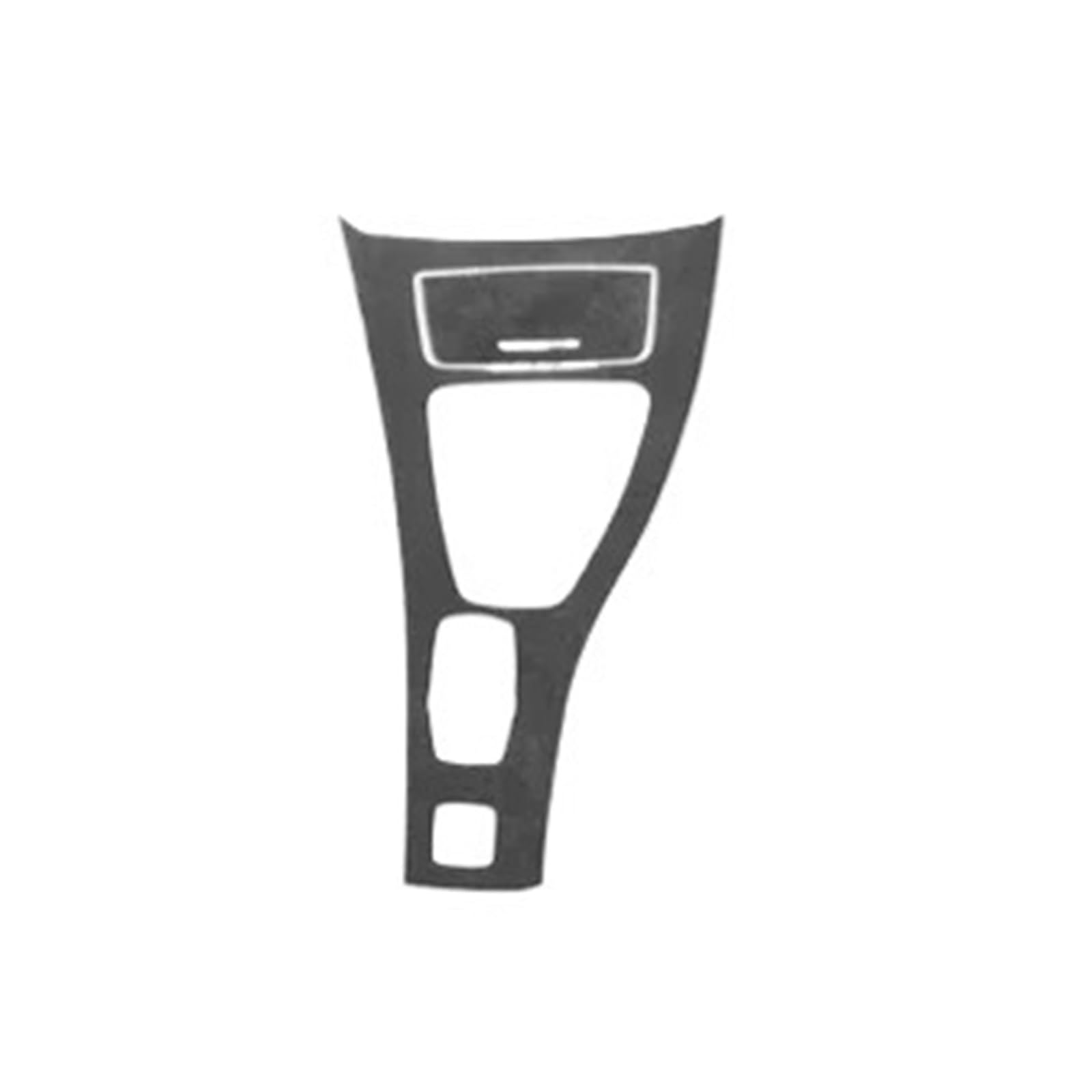FWNERGUL Mittelkonsolengetriebe Kompatibel for BMW 3er E90 E92 E93 Auto-Innenverkleidung aus Schalttafelabdeckung Zubehör(RHD Style E) von FWNERGUL