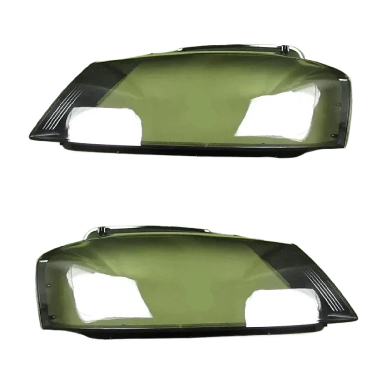 FWNERGUL Scheinwerferabdeckung Kompatibel for Audi A3 2008 2009 2010 2011 2012 Vorne Transparent Shell Lampenschirm Fall Objektiv(2PCS left and right) von FWNERGUL