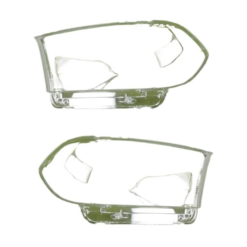 FWNERGUL Scheinwerferabdeckung Kompatibel for Dodge Durango 2016 2017 2018 2019 2020 Front Transparent Lampenschirm Objektiv Shell(2PCS left and right) von FWNERGUL
