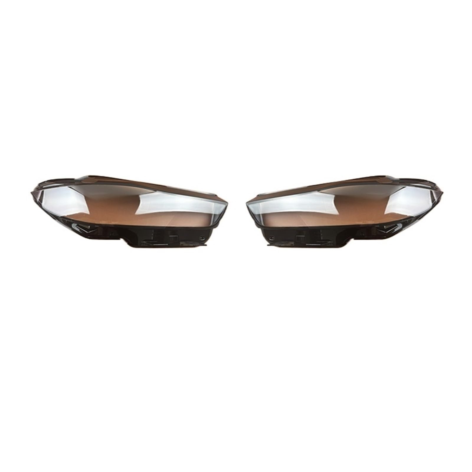 FWNERGUL Scheinwerferabdeckung Kompatibel for Jaguar XE 2015 2016 2017 2018 Autozubehör Gehäuseschale Lampenschirm Linse Transparent(A Pair) von FWNERGUL