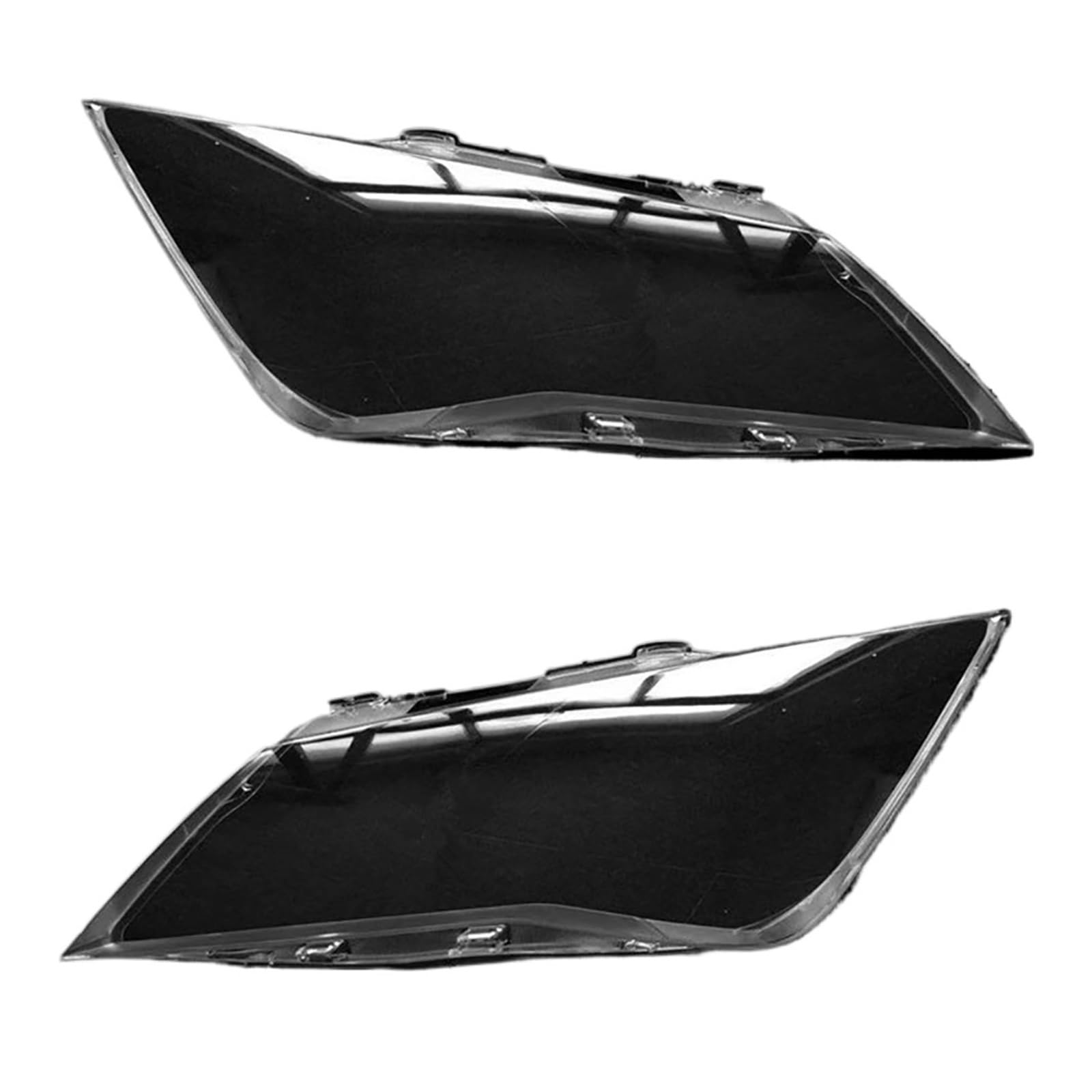 FWNERGUL Scheinwerferabdeckung Kompatibel for Seat Leon 2013 2014 2015 2016 2017 2018 Vorne Transparent Lampenschirm Shell Objektiv(2Piece A pair) von FWNERGUL