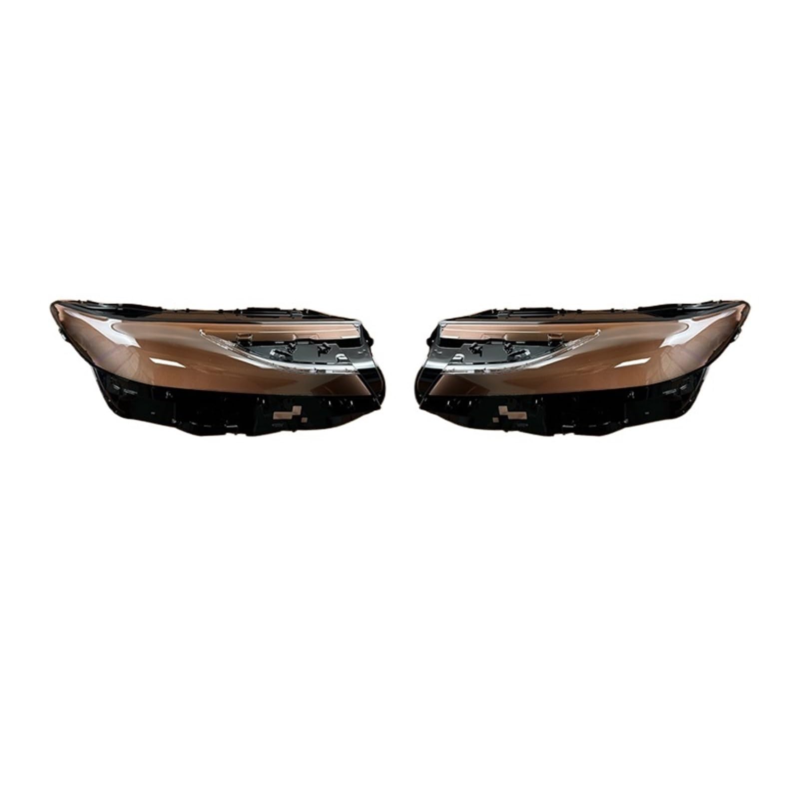 FWNERGUL Scheinwerferabdeckung Kompatibel for Toyota Camry 2024 2025 Gehäuse Shell Lampe Schatten Linse Transparent Auto Ersatzteile(A Pair) von FWNERGUL