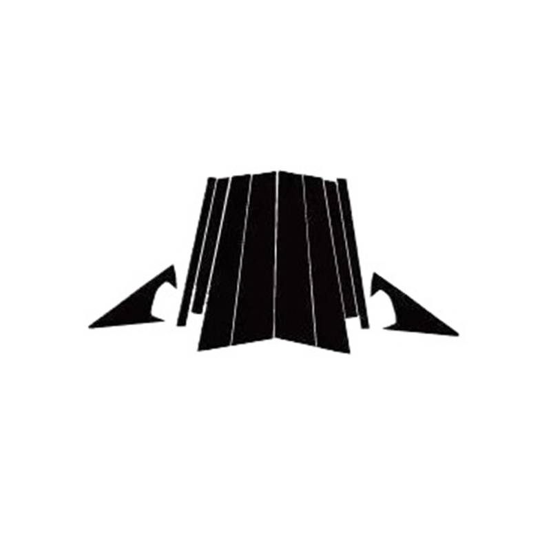 FWNERGUL Zentrale Steuerung Gangschaltung Kompatibel for BMW F25 F26 X3 X4 2011-2017 Geeignete Innenaufkleber Carbon Fiber Modified Film(ABC Column,Left) von FWNERGUL