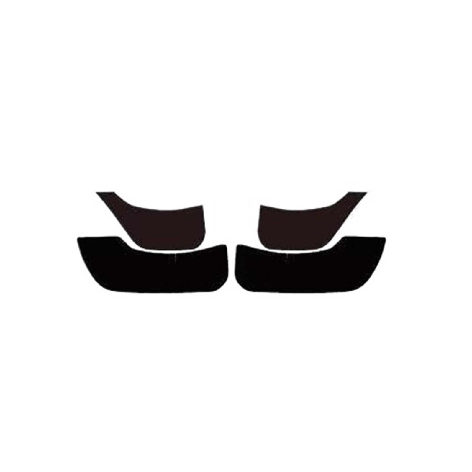 FWNERGUL Zentrale Steuerung Gangschaltung Kompatibel for BMW F25 F26 X3 X4 2011-2017 Geeignete Innenaufkleber Carbon Fiber Modified Film(Anti Kick Film,Left) von FWNERGUL