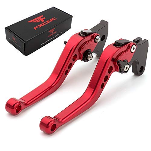 FXCNC Racing Motorcycle Front Rear Disc Brake Clutch Levers For Vespa GTS 250 250ie, GTS 300ie Super, GTS 300ie Super Touring, GTS 300ie Super Sport, GTS 250 ABS von FXCNC Racing