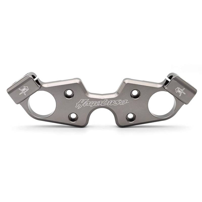 CNC Motorrad Tieferlegung Triple Tree Front End Top Clamp Kompatibel mit GSX1300 Hayabusa GSXR1300 1999-2020 von FXCNC