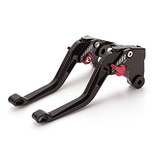 FXCNC 5D Brake Clutch Levers for TTR125L TTR125LE TTR125LW 2000-16,YFM700 Raptor 700R 00-06, Raptor YFM660 01-05, XT660 XT660R XT660X 04-13,YZ125 YZ250 YZ500 WR125 WR250 WR500 1991-1995 von FXCNC
