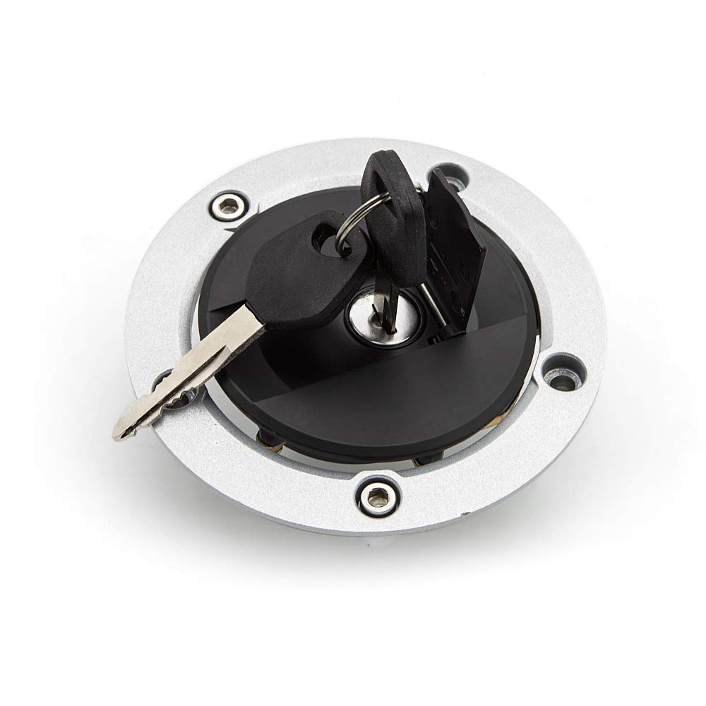 FXCNC Motorrad 3 Löcher Tankdeckel Tankdeckel mit Schlüssel Schloss Set Fit für Suzuki GSXR 600 / GSXR 750 04-15 GSX-R1000/R600/R750 03-14 SV1000S 03-07 GSF650S Bandit 05-12 FXCNC Motorrad 3 Löcher Tankdeckel Tankdeckel mit Schlüssel Schloss Set Fit für Suzuki GSXR 600 / GSXR 750 04-15 GSX-R1000/R600/R750 03-14 SV1000S 03-07 GSF650S Bandit 05-12 von FXCNC