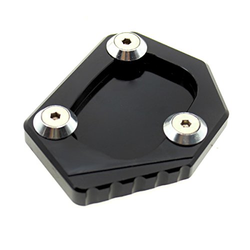 FXCNC Racing Aluminum CNC Motorcycle Side Stand Plate Kickstand Extension Pad Fit For NC700S CBR500R 2013 2014 von FXCNC