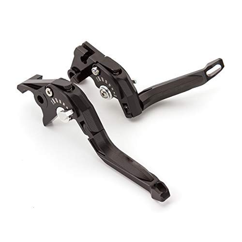 FXCNC Racing Einstellbare Brems Kupplungshebel für YFM700 Raptor 700R 2008-2019, YFZ450 YFZ450R 2008-2019 von FXCNC