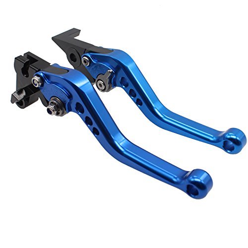 Motorrad Einstellbare Brems Kupplungshebel für YFM700 Raptor 700 R 2008-2019, YFZ450 YFZ450R 2008-2018, YFM250 Raptor 2008-2010 von FXCNC