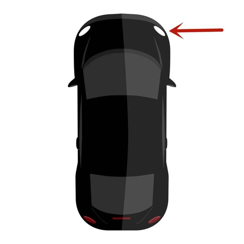 Auto-Frontscheinwerfer-Scheinwerfer-Objektivabdeckung, kompatibel für Audi A3 8P S-Linie S3 RS3 Facelift 2008–2012, Scheinwerferschale, transparenter Lampenschirm(1 Piece Right) von FXFUPO
