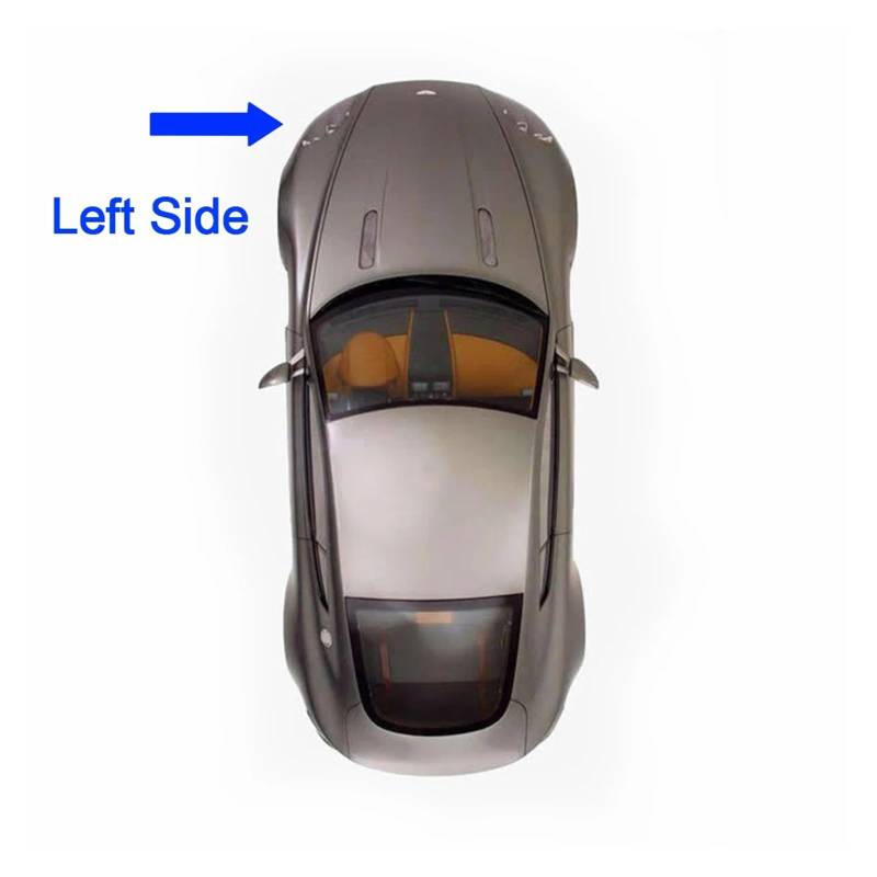 Autoscheinwerferglas Kompatibel für Audi A6 L C7 2012 2013 2014 2015 Objektivschale Ersatz Autoteile Transparenter Lampenschirm Autozubehör(Left) von FXFUPO