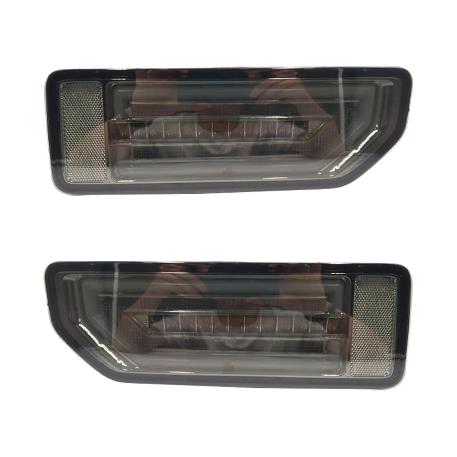 FXFUPO Auto-LED-Reflektor-Rücklicht, kompatibel für Suzuki JIMNY 2019 2020 2021 2022 2023, Rücklicht, Rücklicht, Parkbremslicht, Blinker(Smoke Left and Right) von FXFUPO