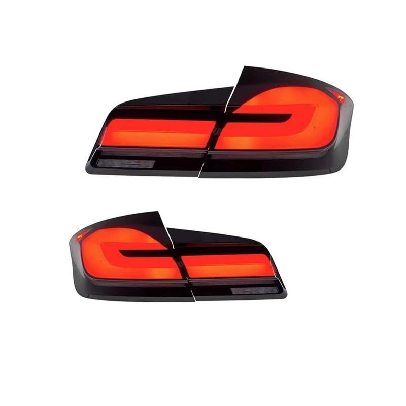Kompatibel für BMW 5 Series F10 Rücklicht F18 LED-Rücklichtbaugruppe M5 520i 520d 530i 530d Blinker Bremslicht 2011-2017 Autoteile von FXFUPO