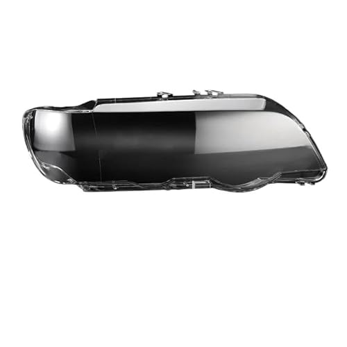Kompatibel für BMW X5 E53 2000–2003 Auto-Scheinwerfer-Objektivabdeckung Ersatz-Scheinwerfer-Lampenschirm-Glasschale(Left and Right) von FXFUPO