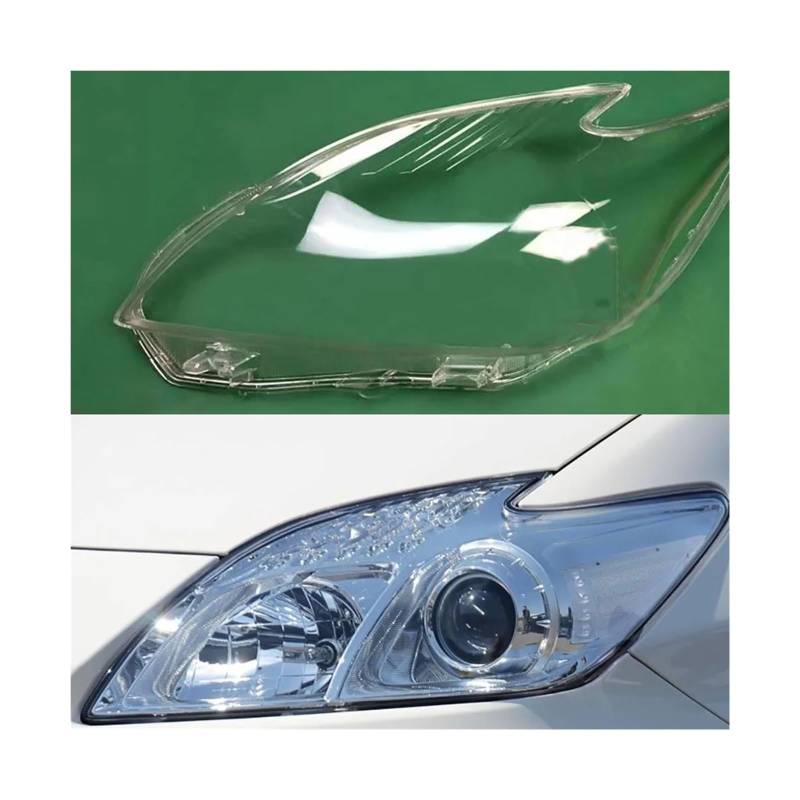 Kompatibel für Toyota Prius 2010 2012 2013 Scheinwerferabdeckung Scheinwerfer Transparente Linse Lampenschale Plexiglas Lampenschirm ersetzen(Left) von FXFUPO