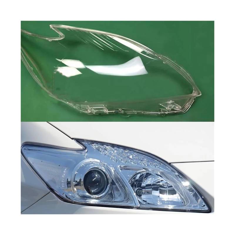 Kompatibel für Toyota Prius 2010 2012 2013 Scheinwerferabdeckung Scheinwerfer Transparente Linse Lampenschale Plexiglas Lampenschirm ersetzen(Right) von FXFUPO