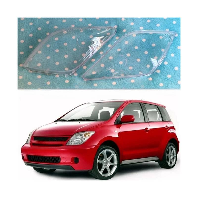 Kompatibel für Toyota Scion 2004 2005 2006 Scheinwerferabdeckung, Scheinwerfergehäuse, Lampenschirm, transparenter Lampenschirm, ersetzt Plexiglaslinse(2PCS left and right) von FXFUPO