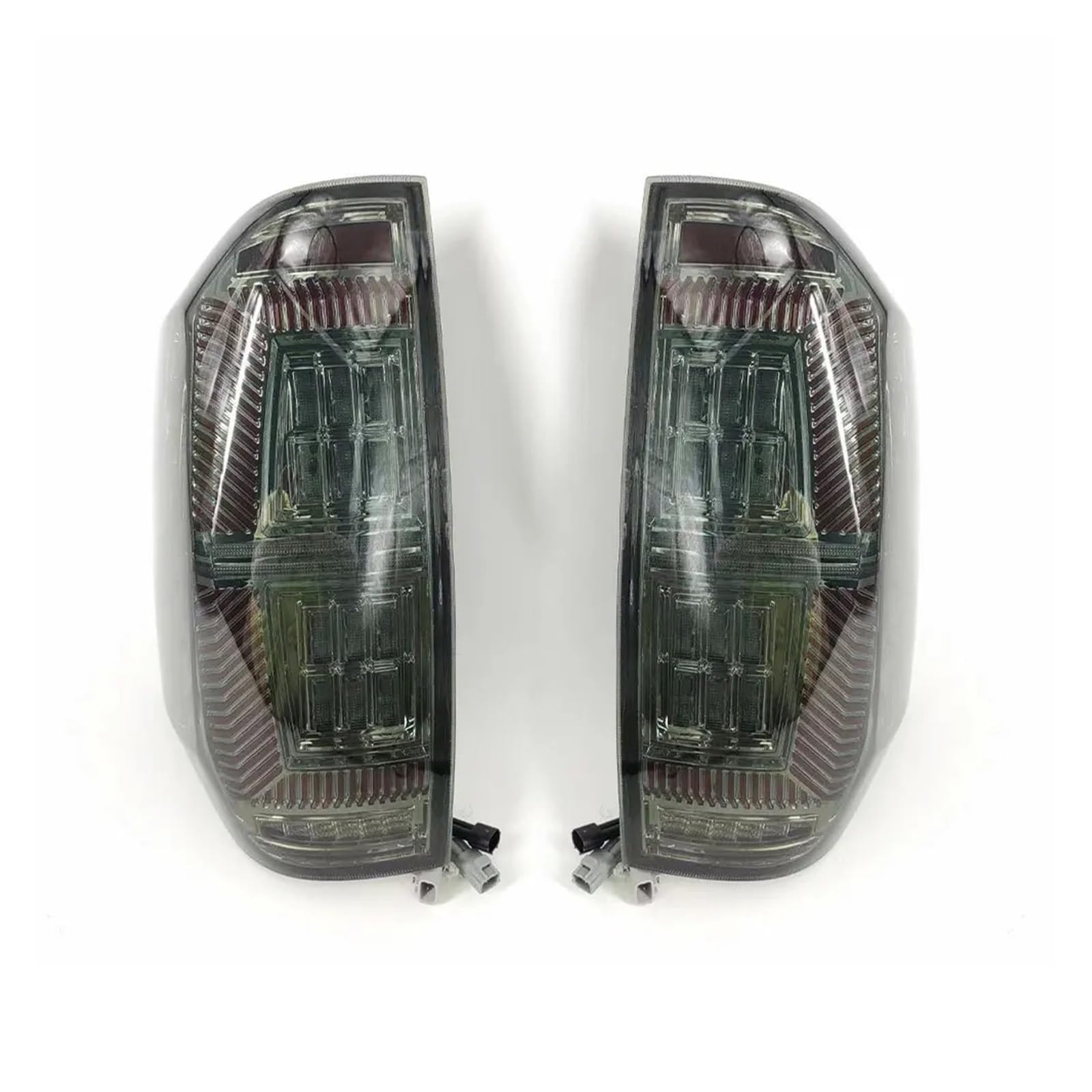 Kompatibel für Toyota Tundra 14–20 Jahre LED-Rücklicht-Montage, Änderung, Start-Scan(2pcs,Smoked black shell) von FXFUPO
