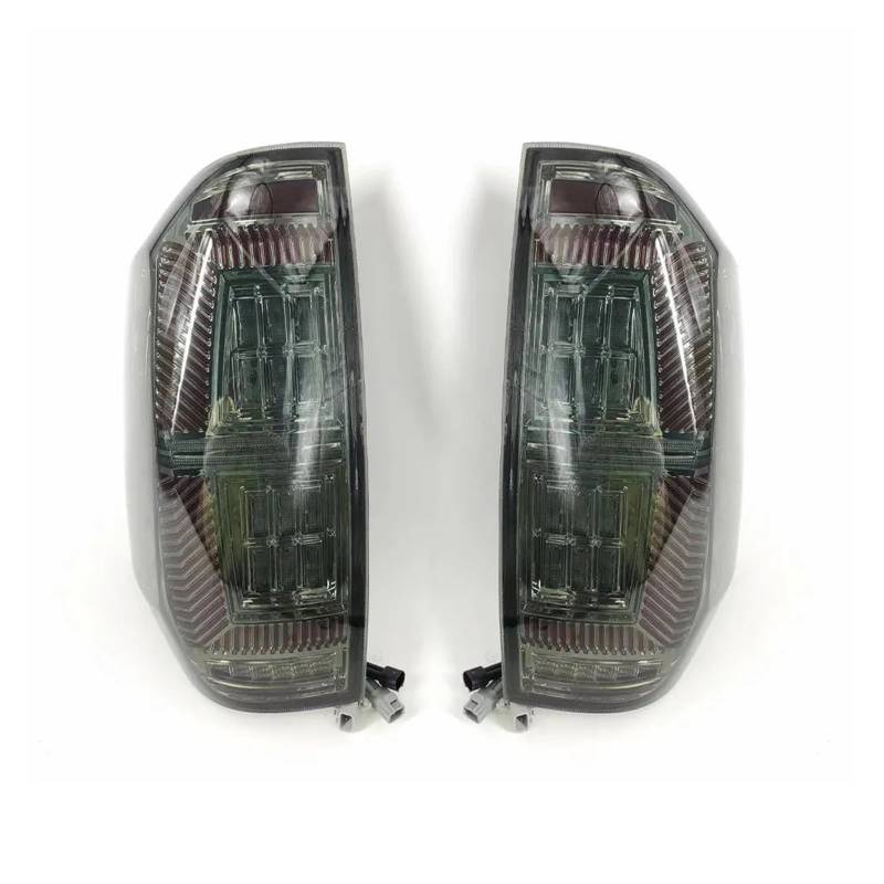 Kompatibel für Toyota Tundra 14–20 Jahre LED-Rücklicht-Montage, Änderung, Start-Scan(2pcs,Smoked black shell) von FXFUPO