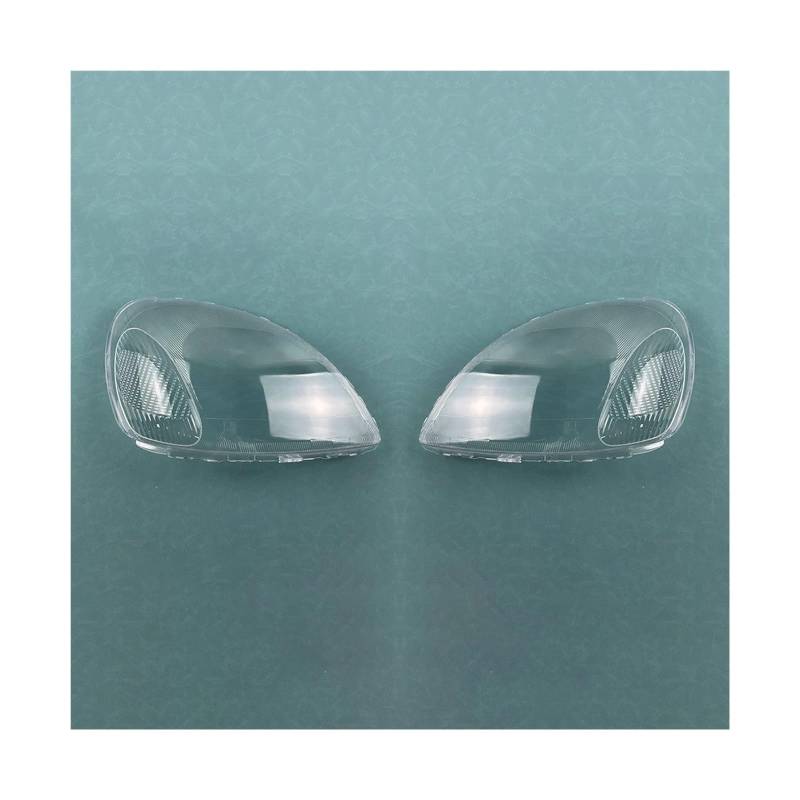 Kompatibel für Toyota Yaris 1999 2000 2001 2002 Autozubehör Scheinwerferabdeckung Transparenter Lampenschirm Lampenobjektiv Scheinwerferschale Plexiglas(A Piar) von FXFUPO