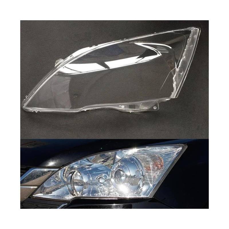 Kompatibel mit Honda CRV 2007~2011 Scheinwerferabdeckung Autoscheinwerferlinse Glasersatz Frontlampenschirmabdeckung Autoschale(1 Pcs Left Side) von FXFUPO