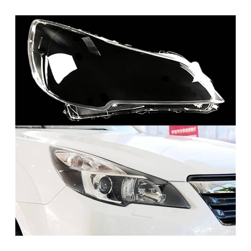 Scheinwerferglas, transparente Lampenschirmschale, Scheinwerferabdeckung, Linse, kompatibel mit Subaru Outback Legacy 2010 2011 2012 2013 2014(Right style A) von FXFUPO