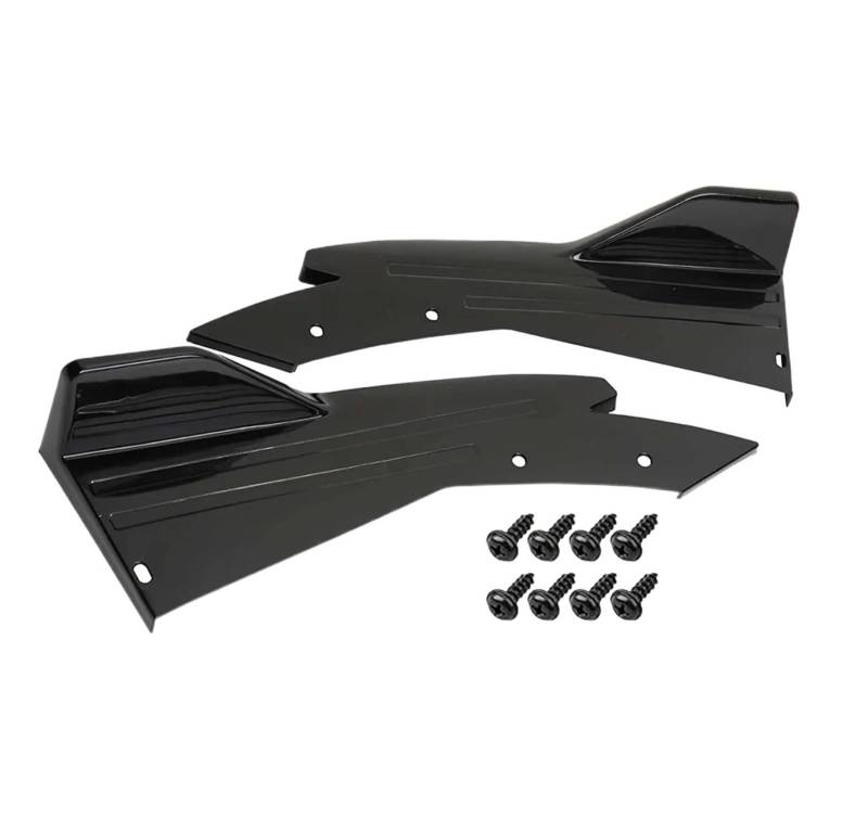 Shuogoufeng Store 2 Stück, kompatibel mit Chevrolet, kompatibel mit Chevy, kompatibel mit Camaro, kompatibel mit SS, kompatibel mit LS, kompatibel mit LT, Auto-Heckstoßstangen-Lippendiffusor-Splitter, von FXMOHTSJ