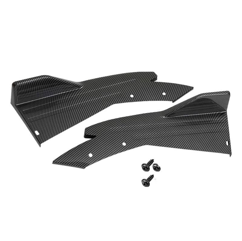 Shuogoufeng Store 2 Stück, kompatibel mit Chevrolet, kompatibel mit Chevy, kompatibel mit Camaro, kompatibel mit SS, kompatibel mit LS, kompatibel mit LT, Auto-Heckstoßstangen-Lippendiffusor-Splitter, von FXMOHTSJ