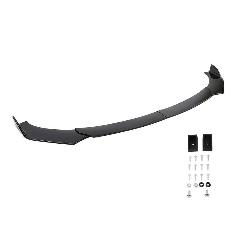 Shuogoufeng Store 4Pcs Auto Universal Front Schaufel Glanz Auto Front Stoßstange Lip Body Kit Vorne Unter Lippen Diffusor Spoiler Auto Zubehör von FXMOHTSJ