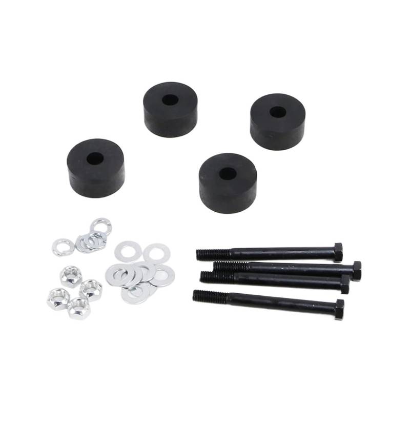 FXMUSG [Replacement] 1" Differential Drop Spacers Transfer Case Tieferlegungssatz, for Chevrolet, for Silverado 1500 4WD, for GMC, for Sierra 1500 4WD, 2007-2018 von FXMUSG