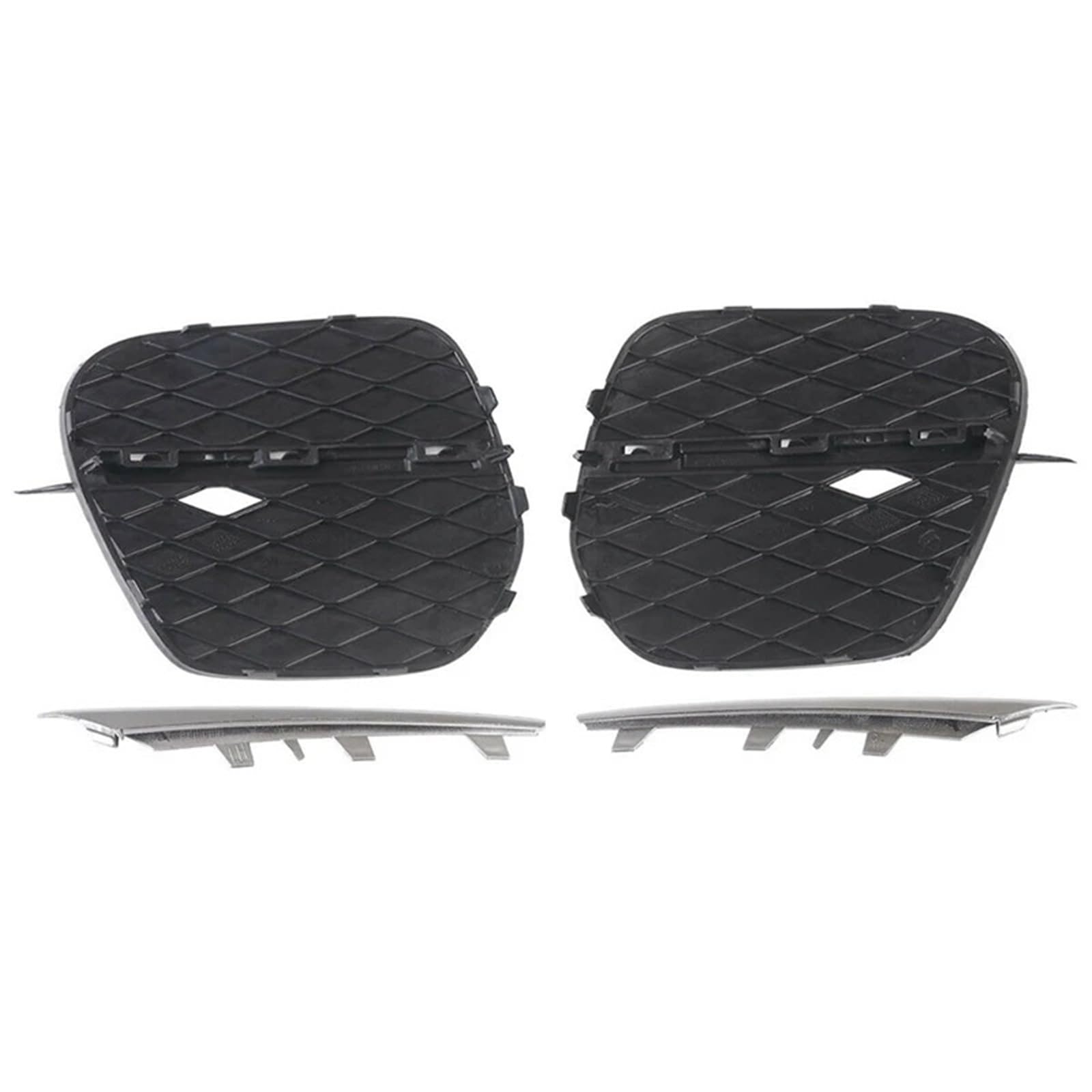 FXMUSG [Replacement] 1 Paar Front Stoßstange Kühlergrill Abdeckung Grill Trim, 51117222859, 51117222860, for BMW, for X5, for E70, 2011-2013 von FXMUSG