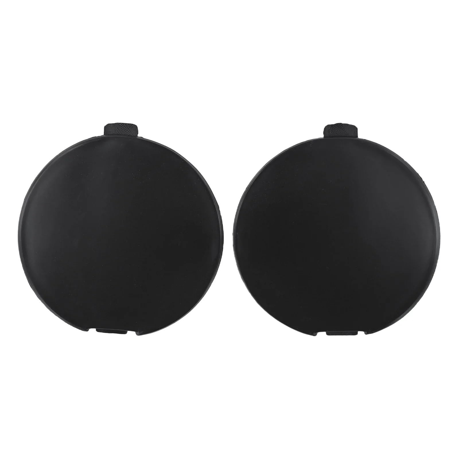 FXMUSG [Replacement] 2-teilige Abschlepphaken-Ösenabdeckung for die vordere Stoßstange des Autos, Anhängerkappe, externes Autozubehör, for Mazda, for CX-3, 2014-2023 von FXMUSG