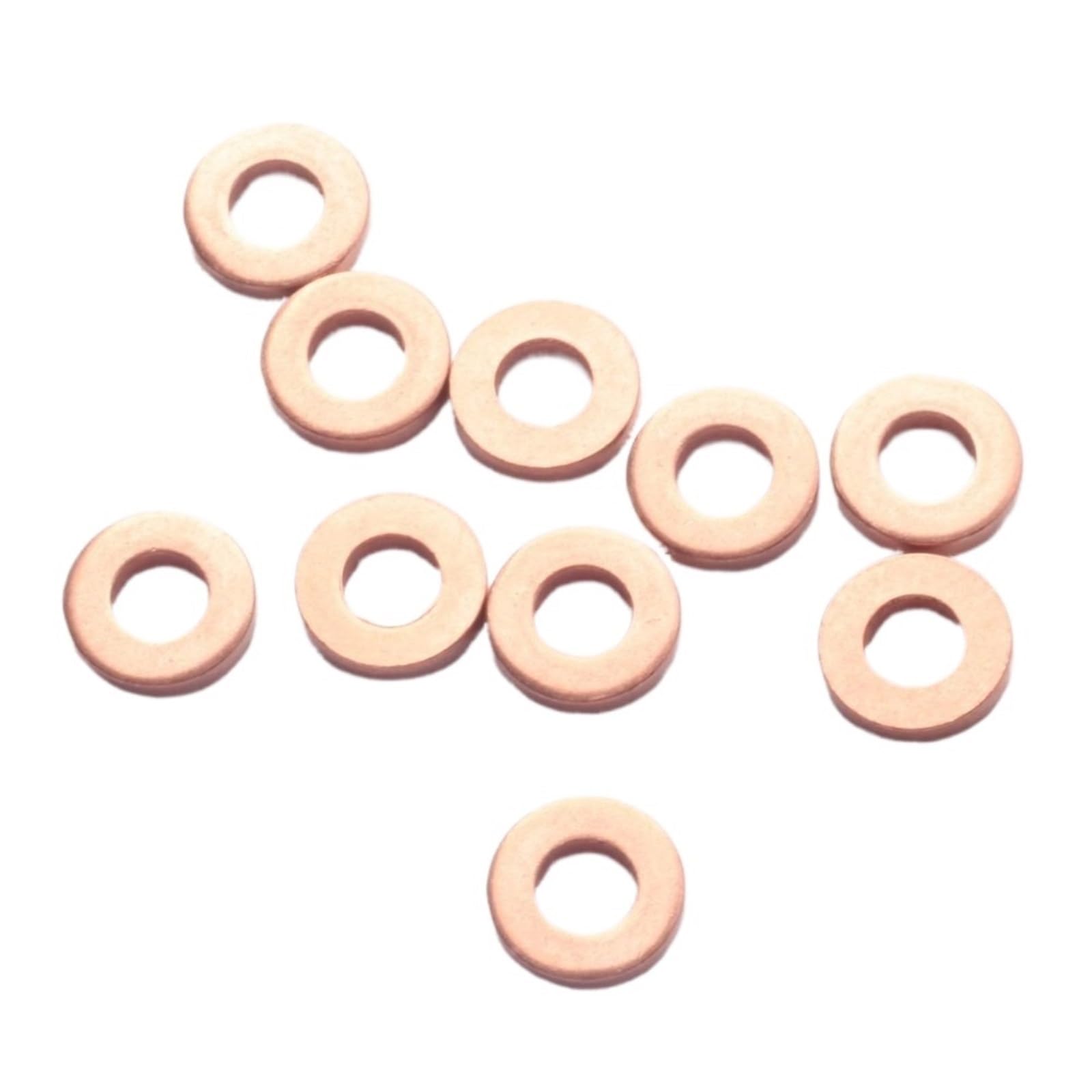 FXMUSG [Replacement] 4-teilige Dichtung for die Einspritzdüsenwaschdüse, for SsangYong, for Rexton, for Kyron, for Stavic, for Actyon, 6650170060 (10pcs) von FXMUSG