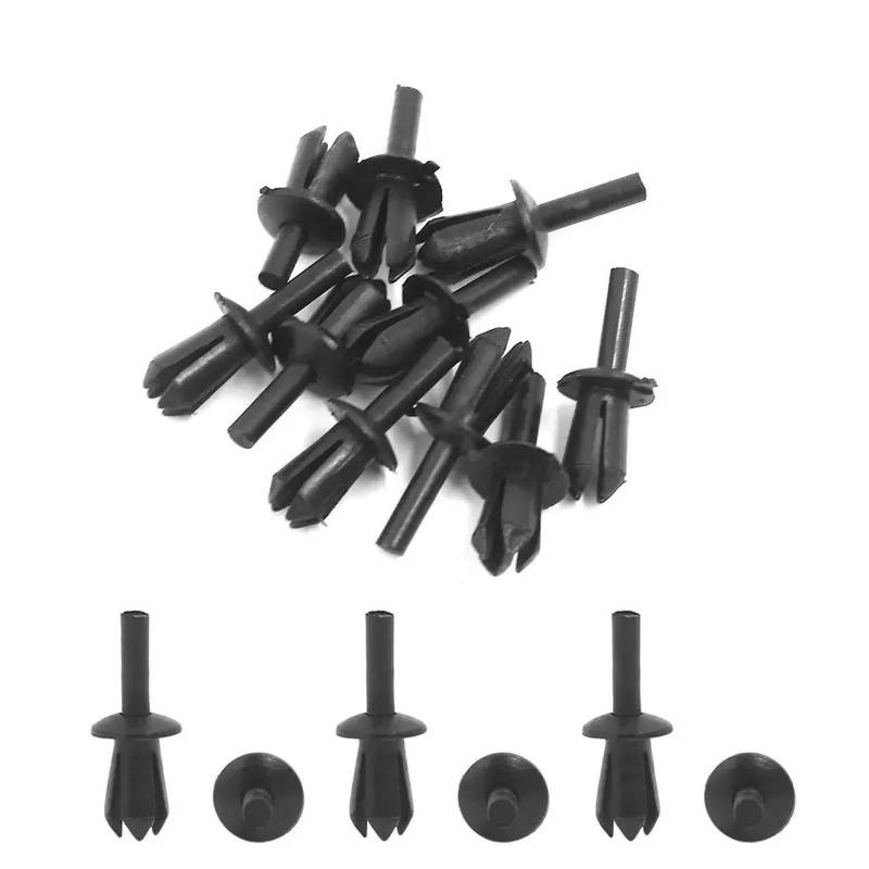 FXMUSG [Replacement] 50 Stück/Packung Universal Auto 5 mm Kunststoffniet Motorverkleidung Verkleidung Befestigungselement Panel Halteklammern, Innenausstattung, for BMW, for Passat1 von FXMUSG