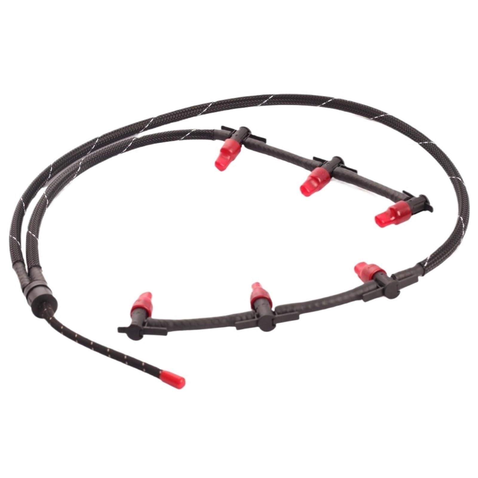 FXMUSG [Replacement] 6-Zylinder-Motor-Kraftstoffrücklaufleitungsschlauch for Dieselinjektor-Leckleitung, 059 130 218 AN, for 3.0 TDI, for A4, for A6, for A7 von FXMUSG