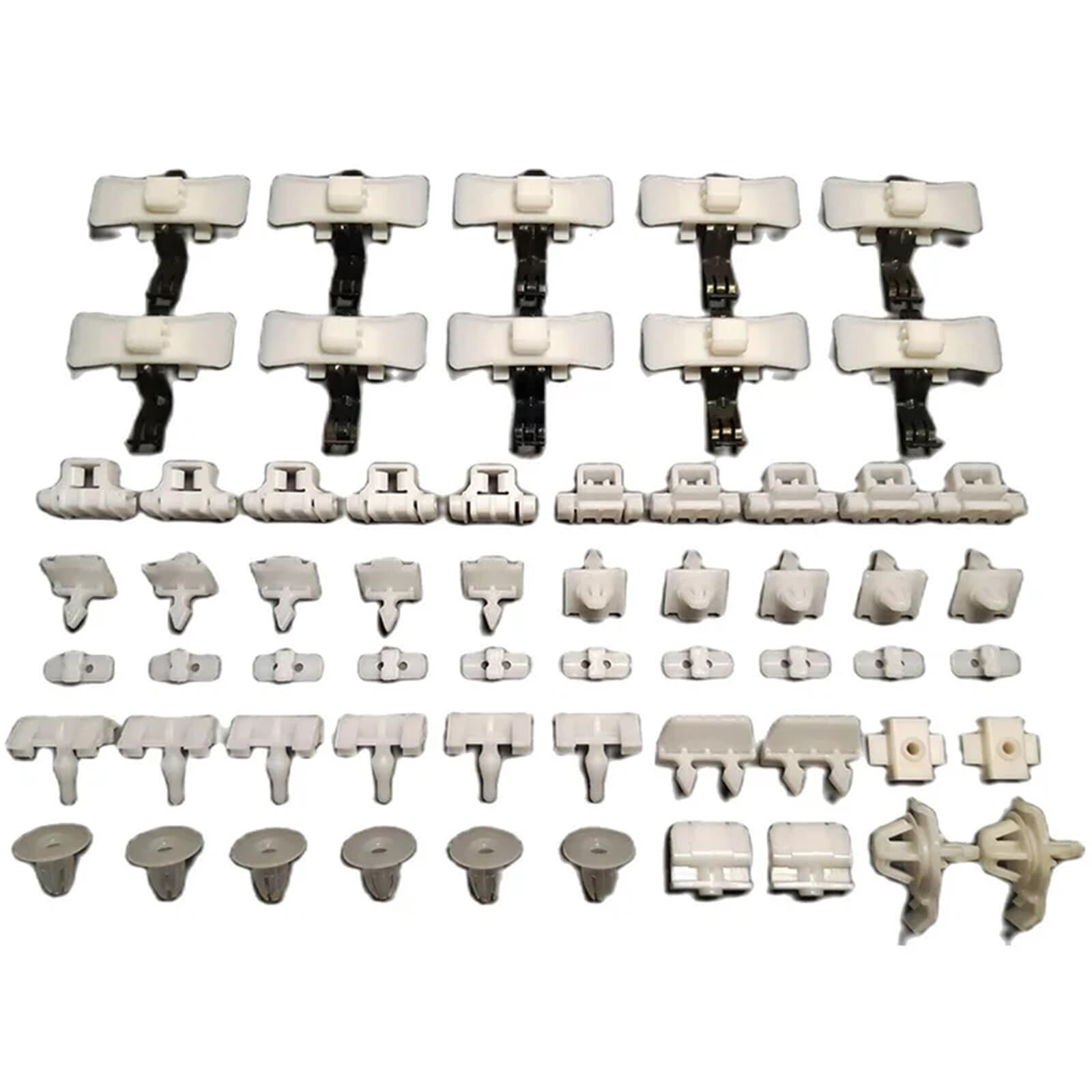 FXMUSG [Replacement] 60 Clips Klammern Beplankung/Sacco, A0019882981, A0019886381, A0019884681, for Mercedes-Benz, for W124, for S124, for E-Klasse, for TE, for E von FXMUSG