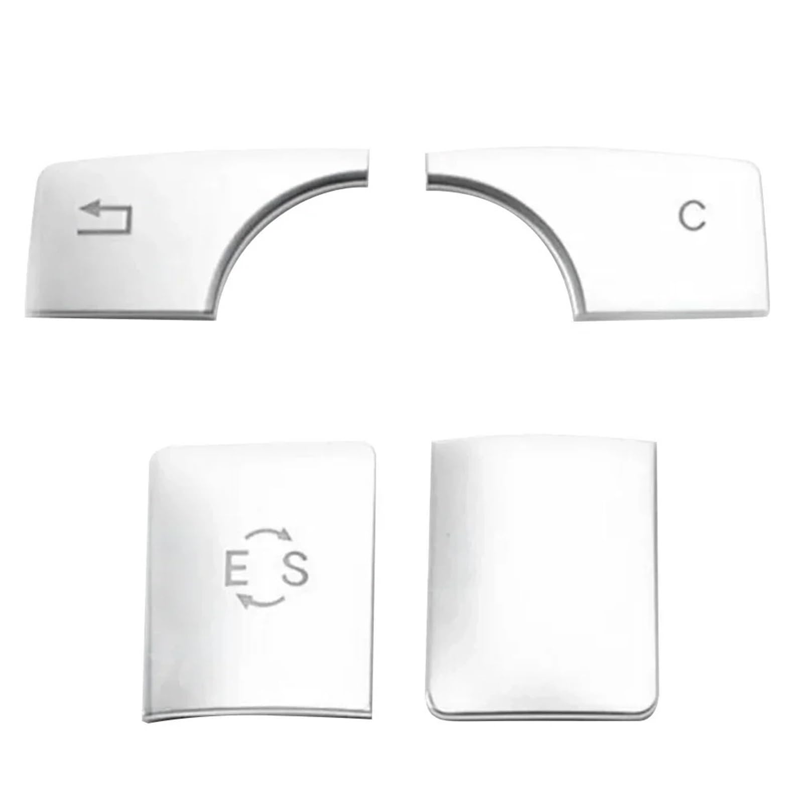 FXMUSG [Replacement] Auto-Mittelkonsole ES-Tastenabdeckung for Mercedes, for Benz, for E-Klasse, W212, 2010-2013 von FXMUSG