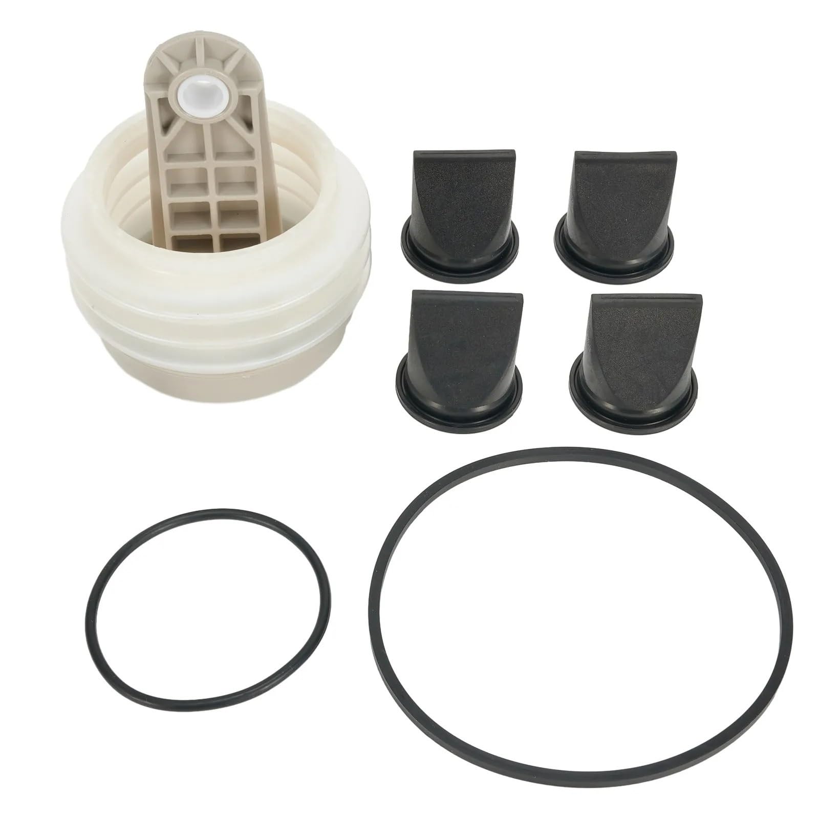 FXMUSG [Replacement] Balgpumpe, 4X Entenschnabelventile, 2 Stück O-Ringe for Dometic, for S-Modell SW12, for SW24-Modell, for VG4, for VG3, 385310151, Kunststoff, 385230980 von FXMUSG