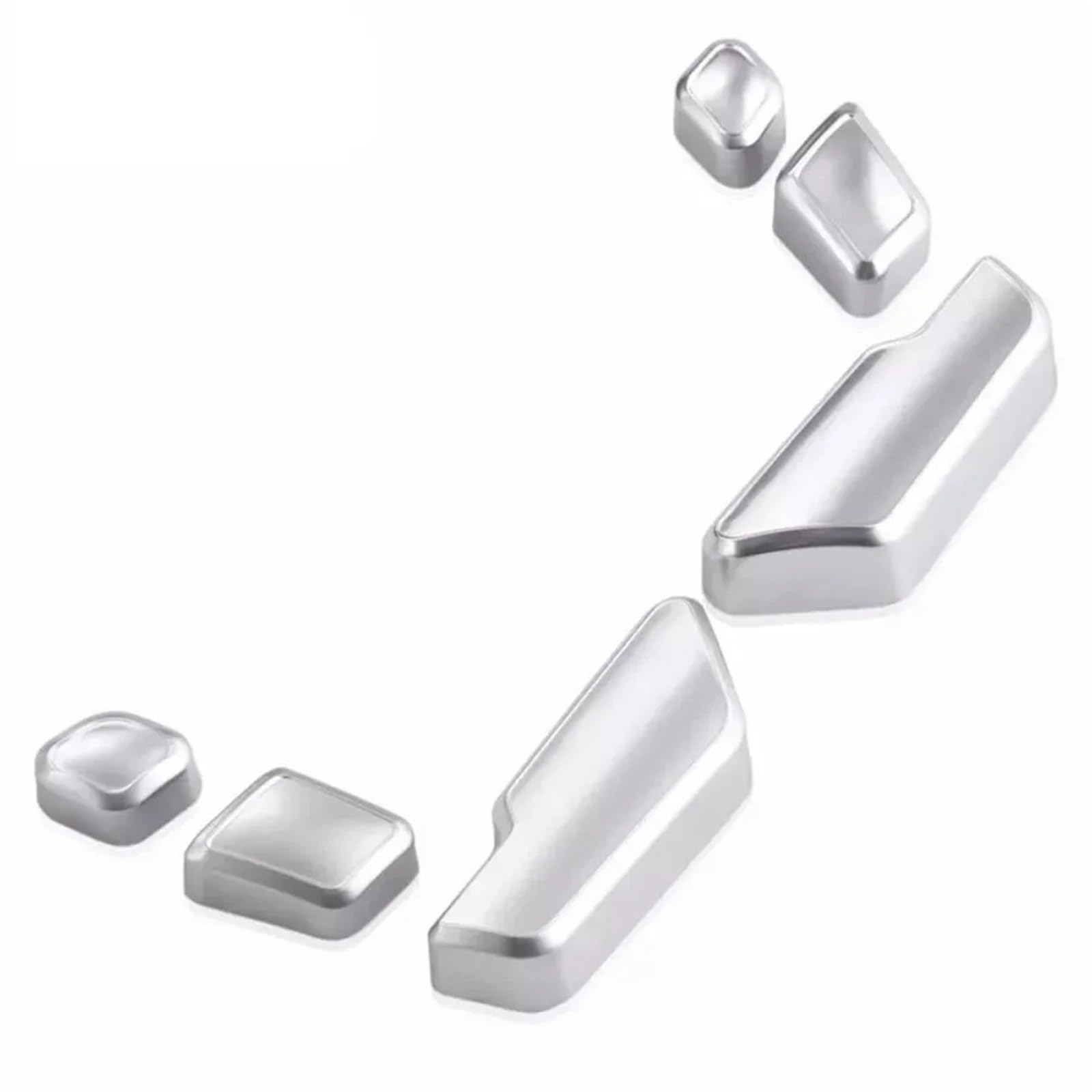 FXMUSG [Replacement] Innenraum mit Chrom-Türsitz-Einstellknopf-Schalterabdeckungsverkleidung, for Mercedes, for Benz for E-Klasse, W212 von FXMUSG