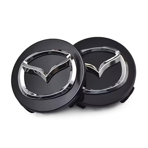 Auto Radkappen, Radnabenkappen, für Mazda 2,ABS Auto-Nabenkappen mit Logo,Wasserdicht, staubdicht, rostfrei, Kratzfest und dichtend.,Black Auto Radkappen, Radnabenkappen, für Mazda 2,ABS Auto-Nabenkappen mit Logo,Wasserdicht, staubdicht, rostfrei, Kratzfest und dichtend.,Black von FXZNB