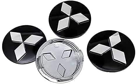 Auto Radkappen, Radnabenkappen, für Mitsubishi Outlander Sport,ABS Auto-Nabenkappen mit Logo,Wasserdicht, staubdicht, rostfrei, Kratzfest und dichtend.,Black Silver Auto Radkappen, Radnabenkappen, für Mitsubishi Outlander Sport,ABS Auto-Nabenkappen mit Logo,Wasserdicht, staubdicht, rostfrei, Kratzfest und dichtend.,Black Silver von FXZNB