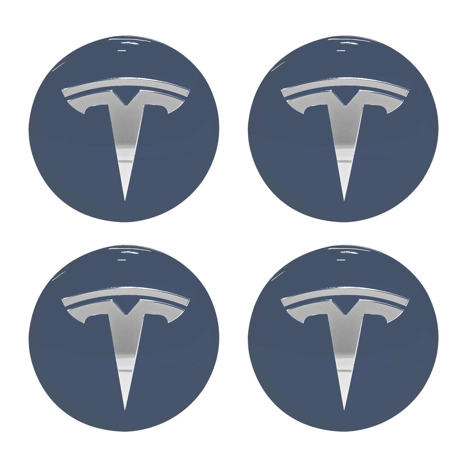 Auto Radkappen, Radnabenkappen, für Tesla Model Y 2021-2023,ABS Auto-Nabenkappen mit Logo,Wasserdicht, staubdicht, rostfrei, Kratzfest und dichtend.,Blue Silver Auto Radkappen, Radnabenkappen, für Tesla Model Y 2021-2023,ABS Auto-Nabenkappen mit Logo,Wasserdicht, staubdicht, rostfrei, Kratzfest und dichtend.,Blue Silver von FXZNB