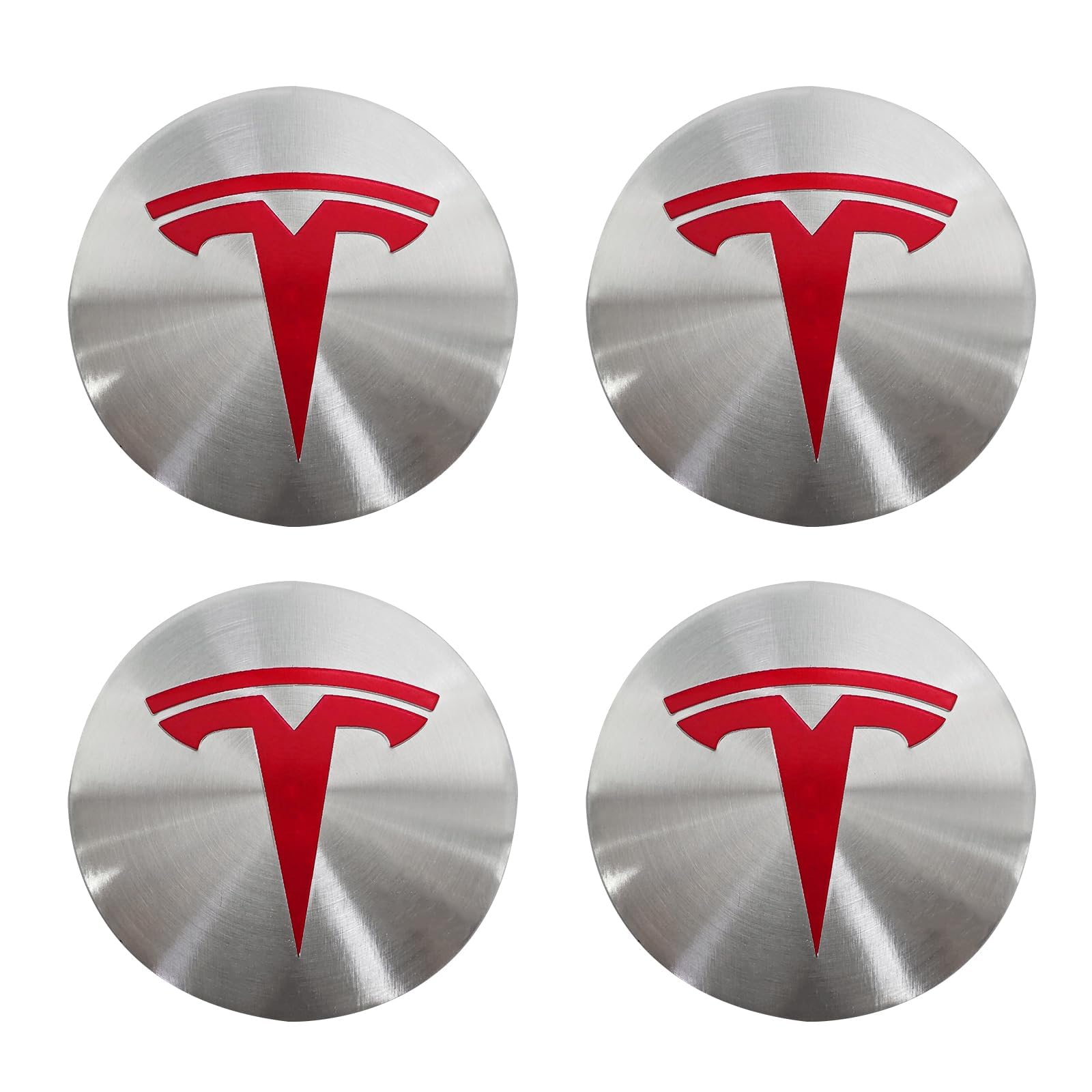 Auto Radkappen, Radnabenkappen, für Tesla Model Y 2021-2023,ABS Auto-Nabenkappen mit Logo,Wasserdicht, staubdicht, rostfrei, Kratzfest und dichtend.,Silver Red Auto Radkappen, Radnabenkappen, für Tesla Model Y 2021-2023,ABS Auto-Nabenkappen mit Logo,Wasserdicht, staubdicht, rostfrei, Kratzfest und dichtend.,Silver Red von FXZNB
