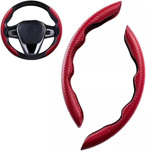 FYONMDC Autolenkradbezug,für Kia Sportage LWB NQ5 2023-2025 Neuer Rutschfester Lenkradbezug, Kohlefaser-Strukturleder, Schweißfes Anti-Rutsch Lenkrad,B/Red FYONMDC Autolenkradbezug,für Kia Sportage LWB NQ5 2023-2025 Neuer Rutschfester Lenkradbezug, Kohlefaser-Strukturleder, Schweißfes Anti-Rutsch Lenkrad,B/Red von FYONMDC
