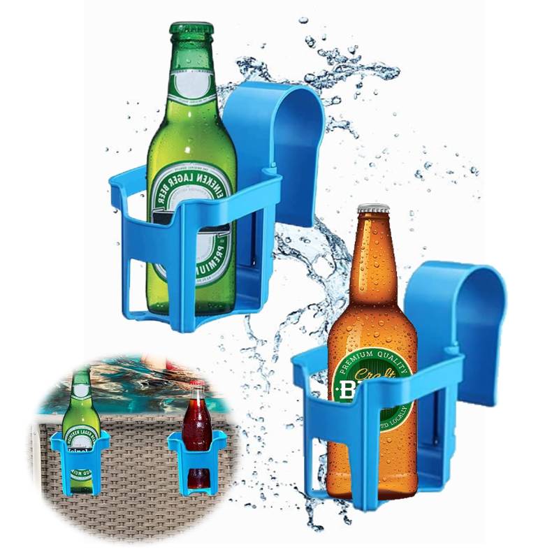 Getränkehalter Pool,2 Stück Pool Getränkehalter,Kunststoff Getränkehalter Poolrand, Poolside Getränkehalter, Pool Becherhalter, Poolside Dosenhalter,Multifunktionaler Poolzubehör von FYZSJWL