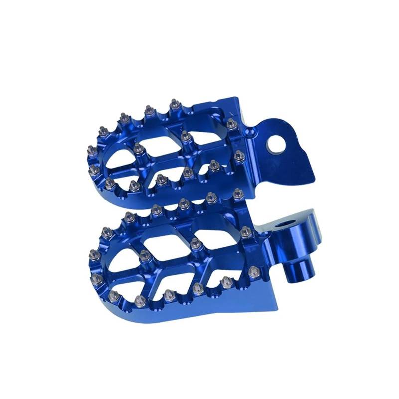 Fußrasten Für WR250F 2001–2023 WR450F 2003–2023 WR426F 2001–2002 WR 250F 450F 426F Zubehör Fußrasten Pedale Fußstütze Motorrad(Blau) von FZCSIMR